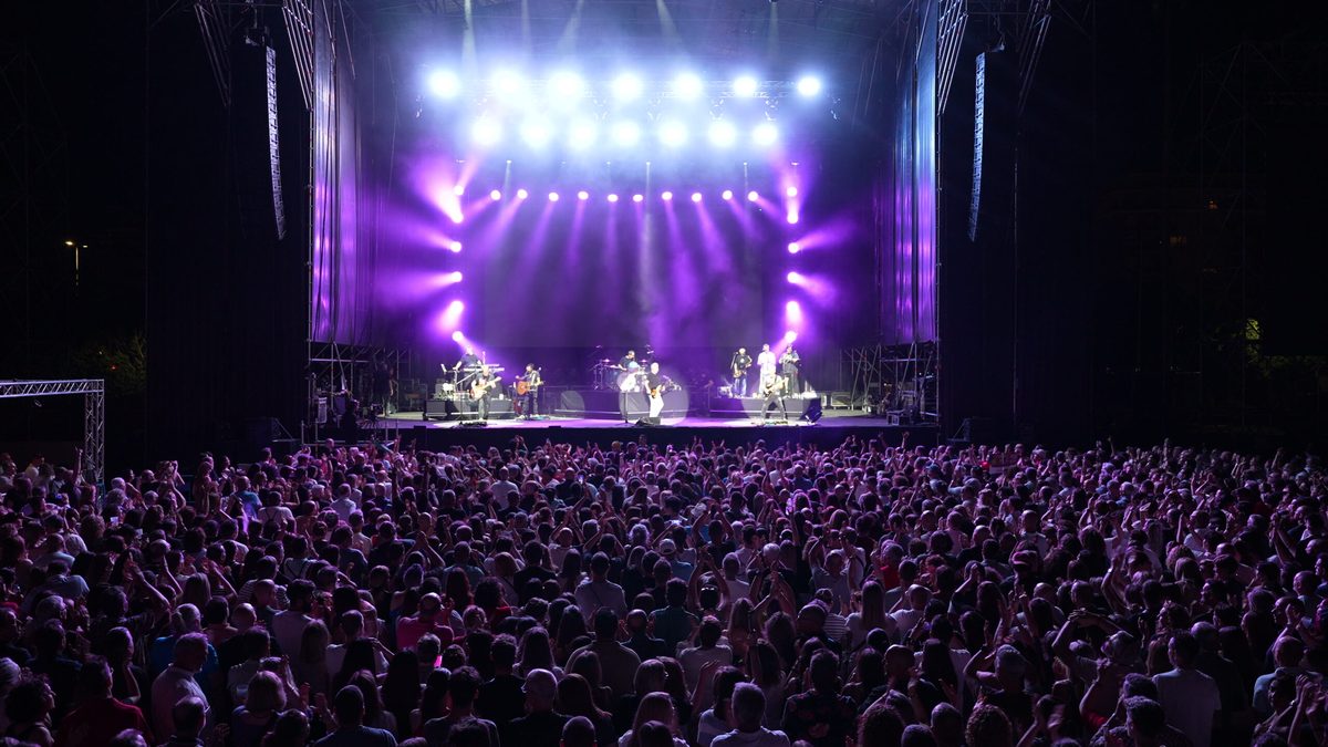 Concierto de Hombres G en Castellón — producción conjunta de Concertsost y Producciones Artísticas Patos